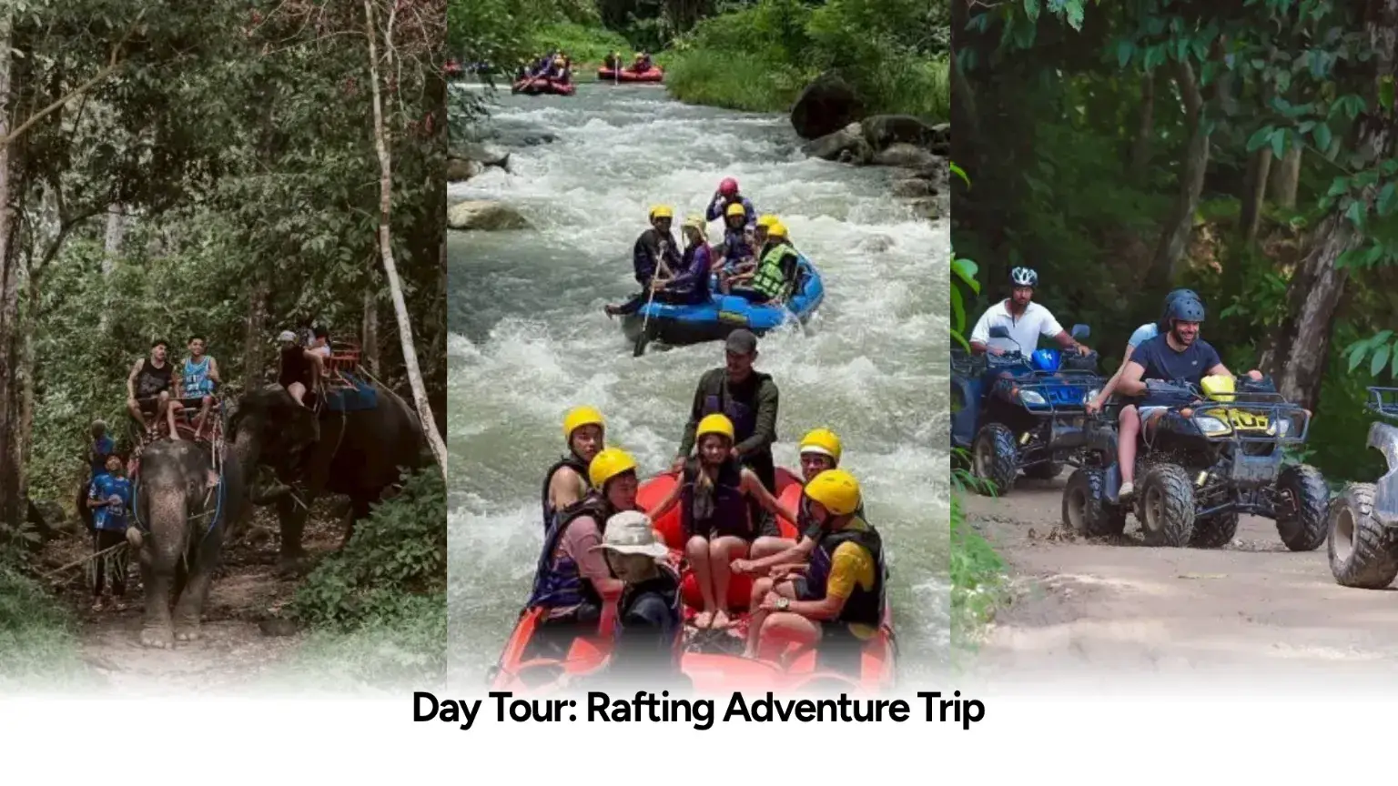 Day Tour  Rafting Adventure Trip