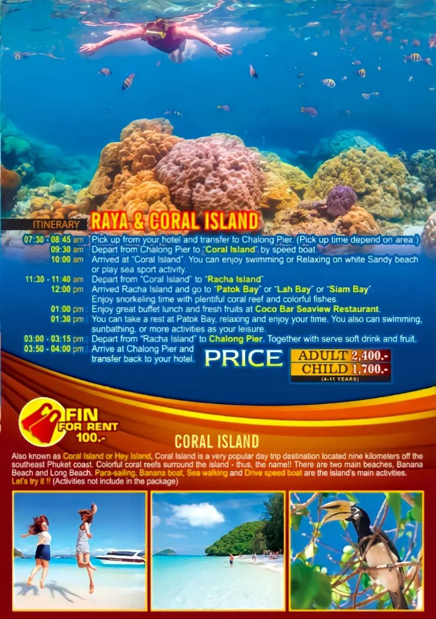 One Day Racha Coral Island Tour Standard by Speedboat 12